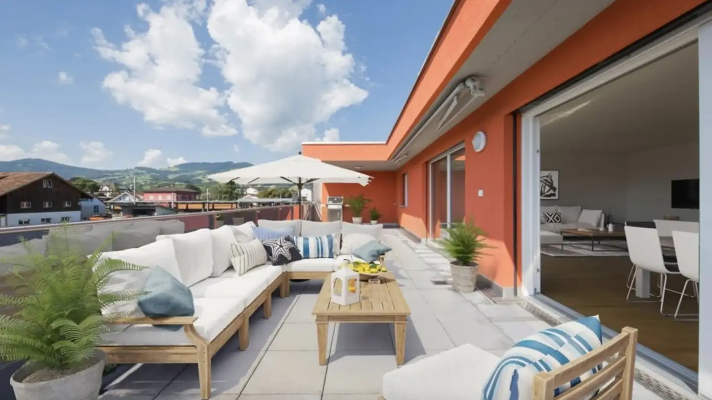 Penthouse mieten - Grüntalstrasse 3, 9450 Altstätten SG