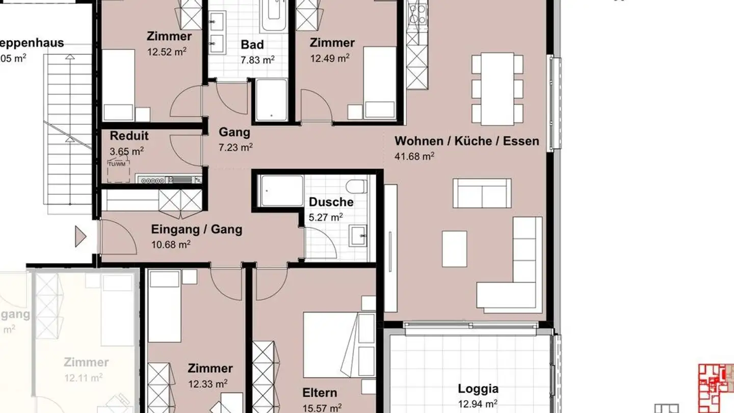 Wohnung kaufen - Veilchenweg, 3930 Visp - Foto 4