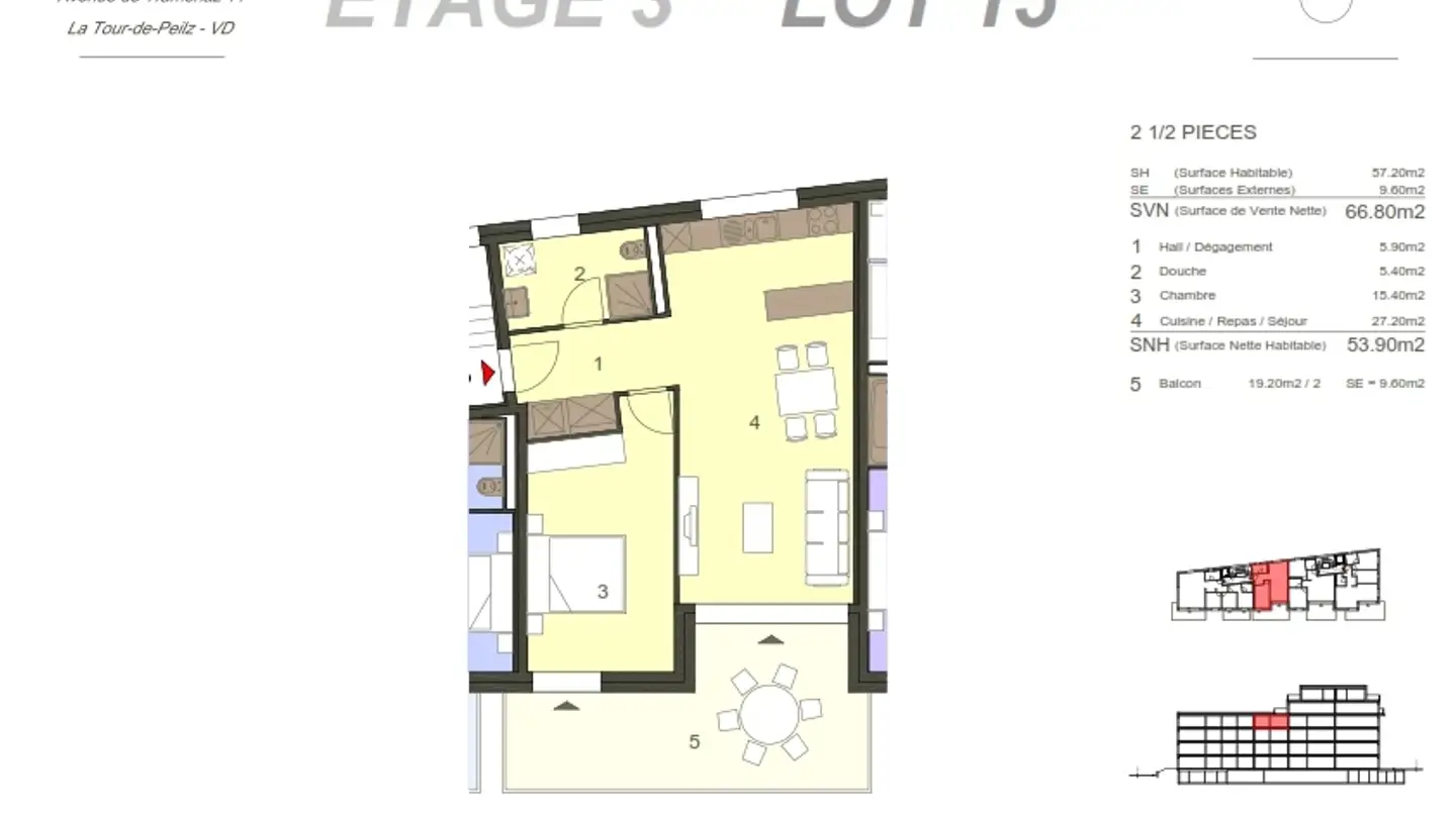 Appartamento in vendita - 1815 Clarens - Photo 3