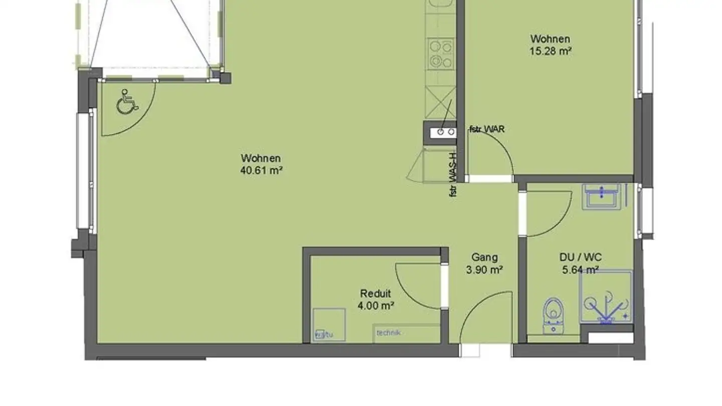 Appartement à louer - Binzhaldenstrasse 11, 5726 Unterkulm - Photo 3