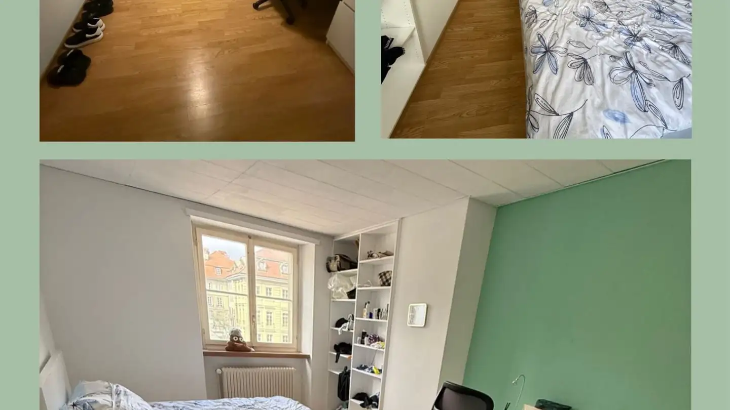 Stanza singola in affitto - Place De L'hôtel-De-Ville / Rathausplatz 1, 1700 Fribourg - Photo 2