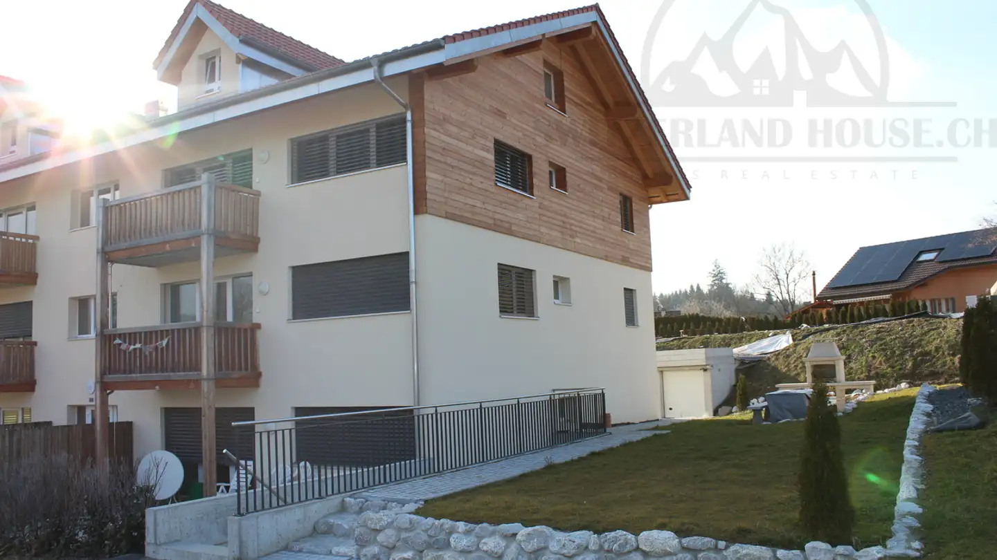 Wohnung mieten - Route Saint-Jacques 57, 1726 Posat - Foto 2