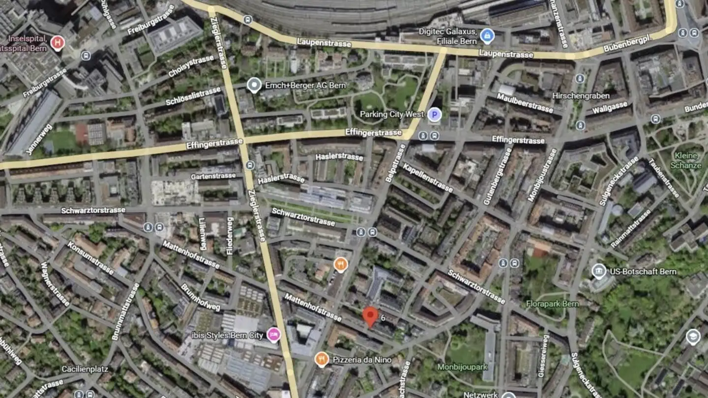 Single garage for rent - Mattenhofstrasse 6, 3007 Bern