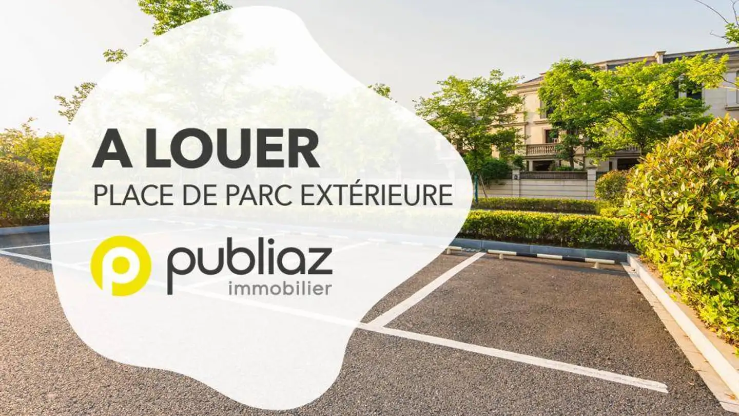 Outdoor parking space for rent - Chemin Du Croset 13, 1024 Ecublens VD