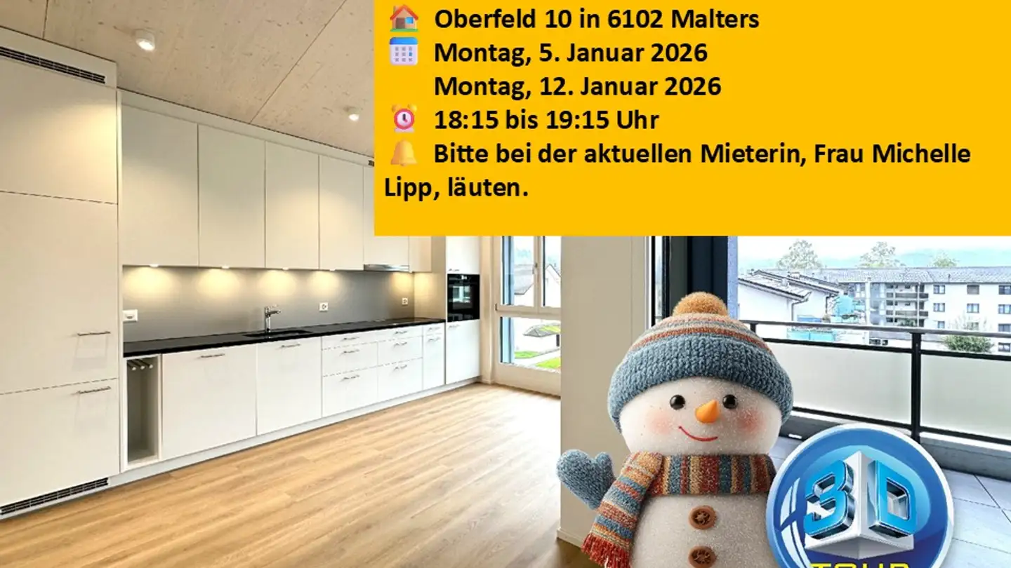 Attic flat for rent - Oberfeld 10, 6102 Malters