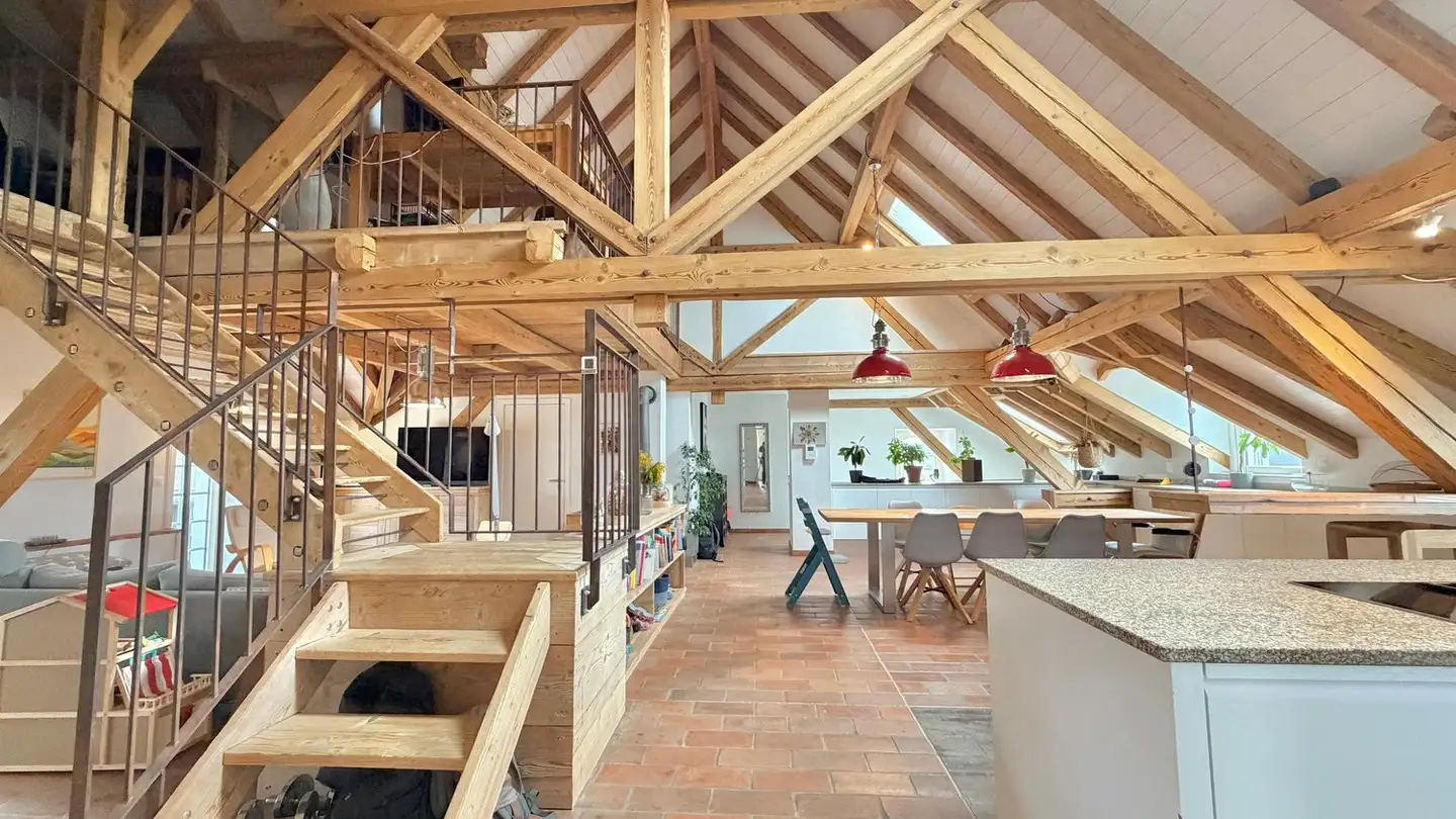 Attique à vendre - 1684 Mézières FR - Photo 2