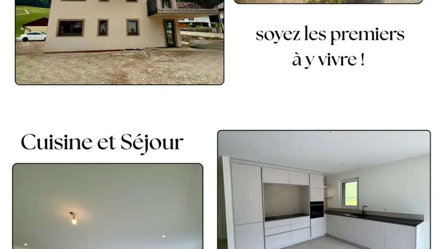 Wohnung mieten - Rue du Pâquier, 2123 St-Sulpice NE