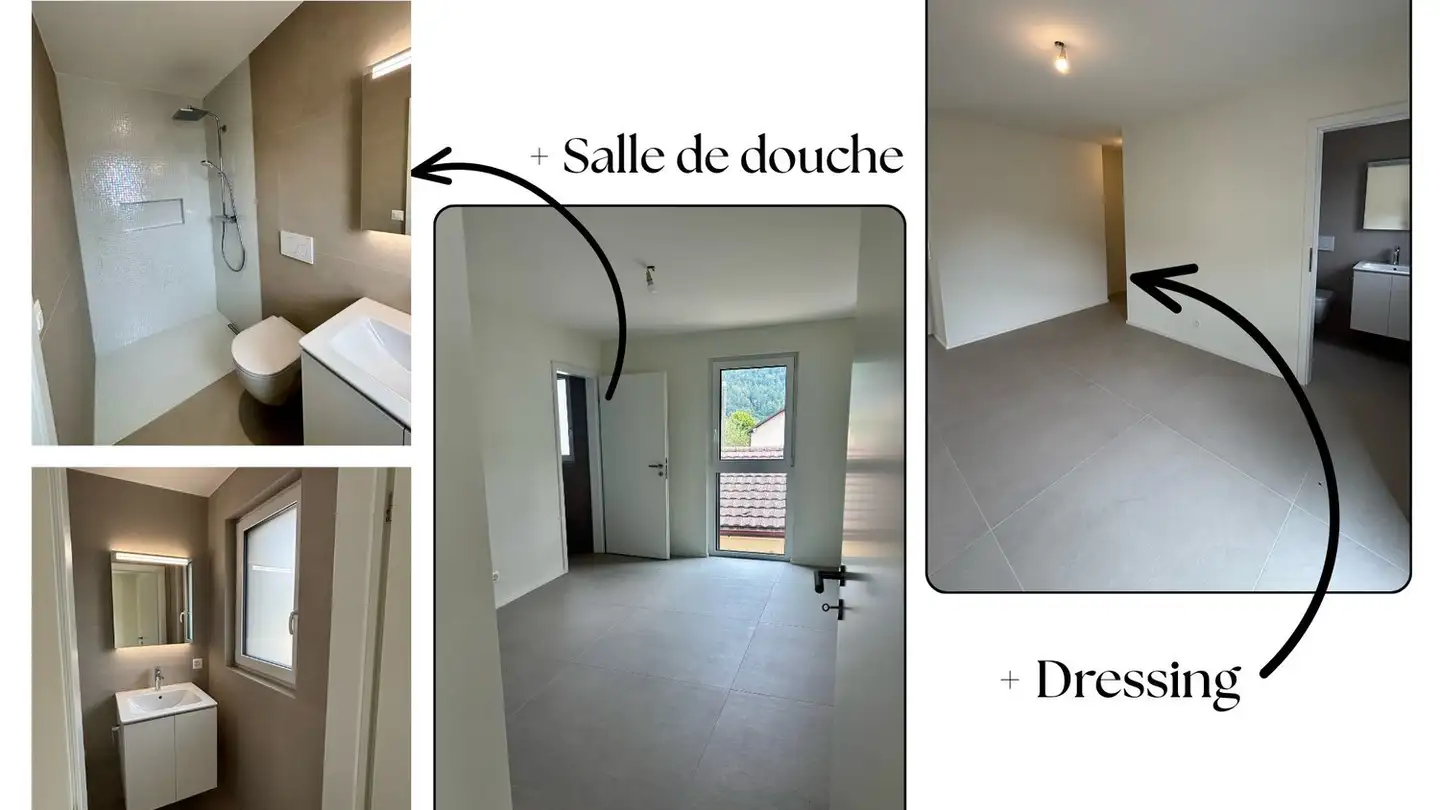 Wohnung mieten - Rue du Pâquier, 2123 St-Sulpice NE - Foto 2