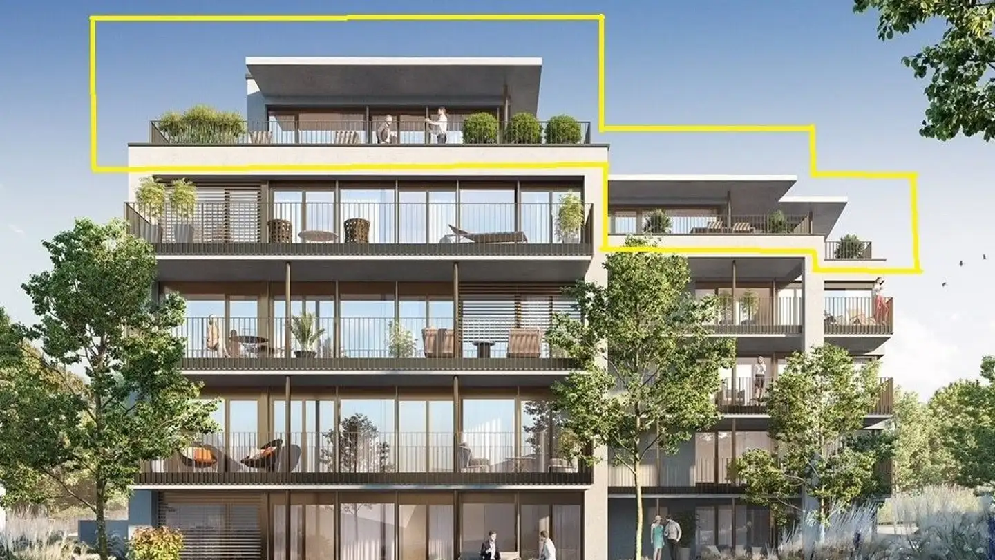 Penthouse for sale - Stampfenmattstrasse 1, 8909 Zwillikon