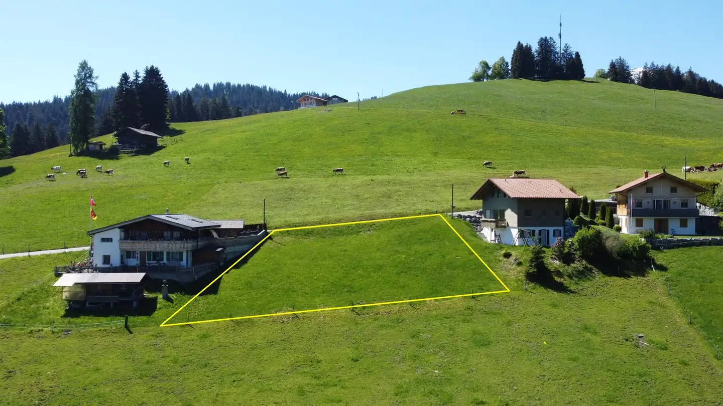 Terrain constructible à vendre - Rinderbergstrasse, 3770 Zweisimmen