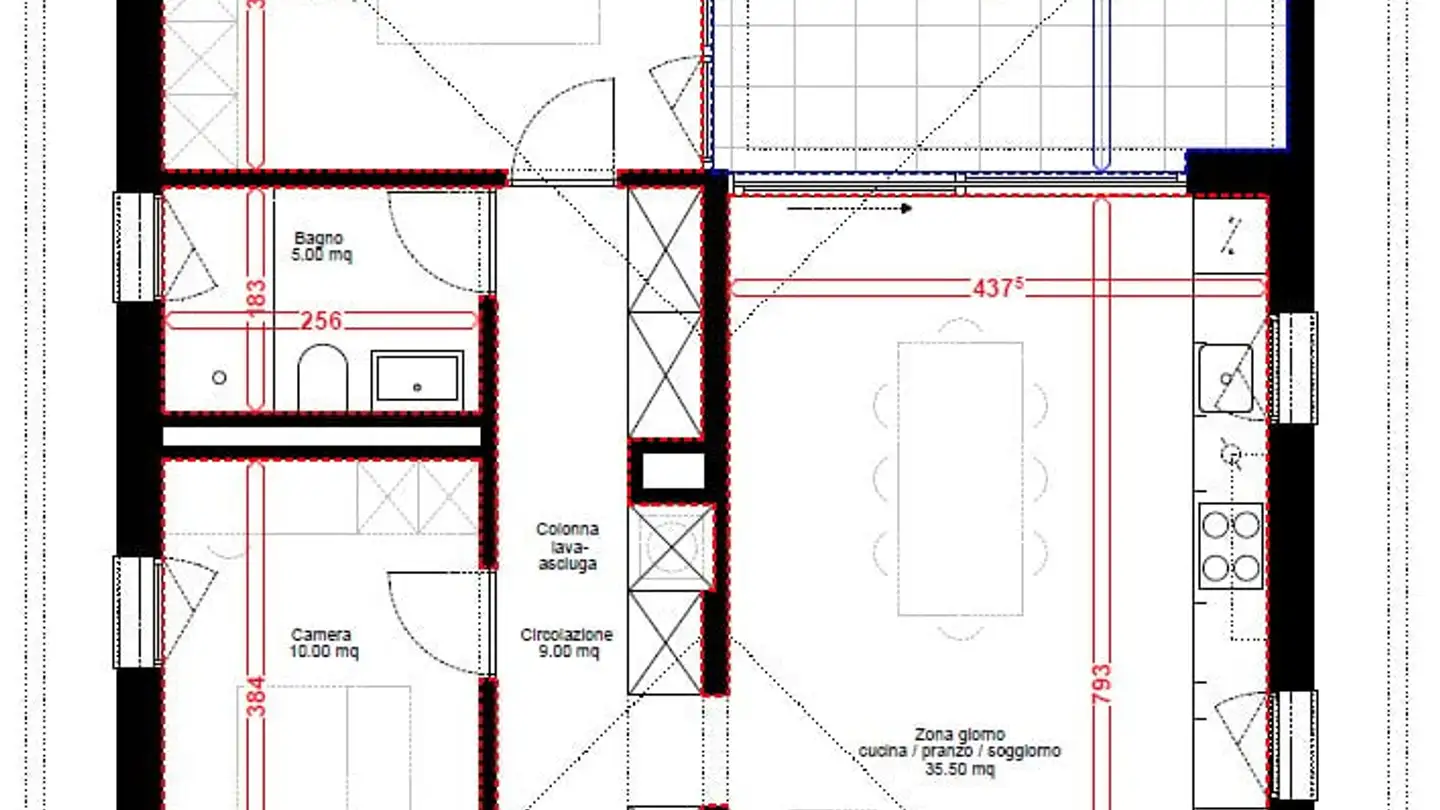 Apartment for rent - Via Ronchetti 10b, 6512 Giubiasco