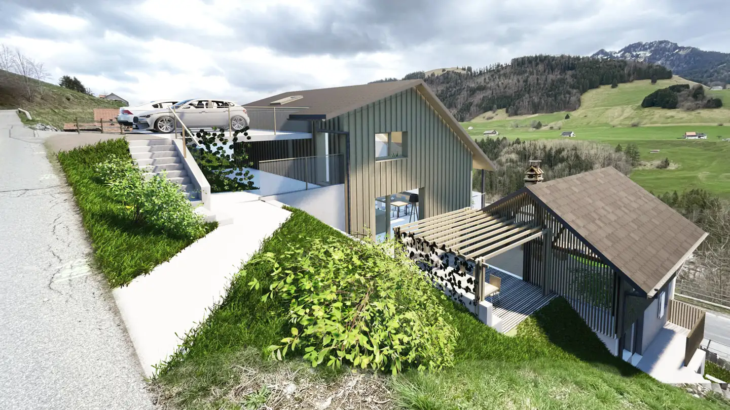 Casa singola in vendita - Route De La Valsainte 41, 1654 Cerniat FR - Foto 2