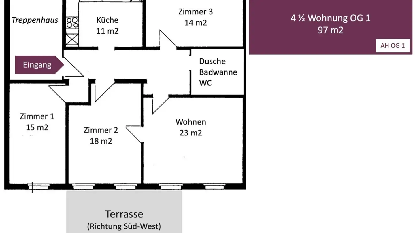 Apartment for rent - Bahnhofstrasse 5, 6110 Wolhusen - Photo 3