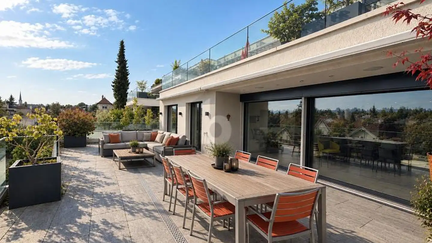 Appartement en terrasse à louer - 4102 Binningen