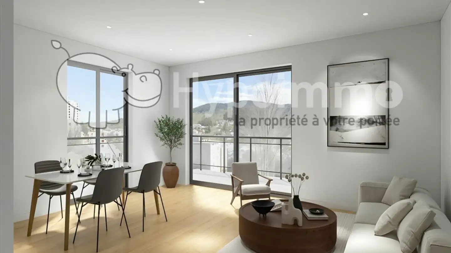 Appartement à vendre - Rue Georges-Perrenoud 34, 2400 Le Locle