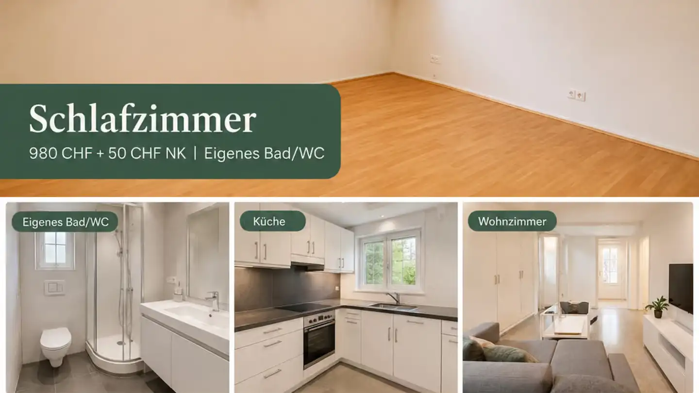 Chambre à louer - Frymannstrasse 62, 8041 Zürich
