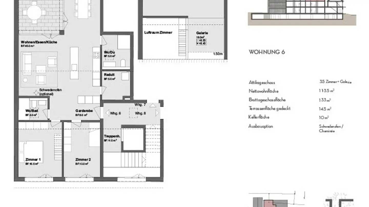 Appartamento in vendita - Rohrdorferstrasse 9, 5453 Remetschwil - Foto 4