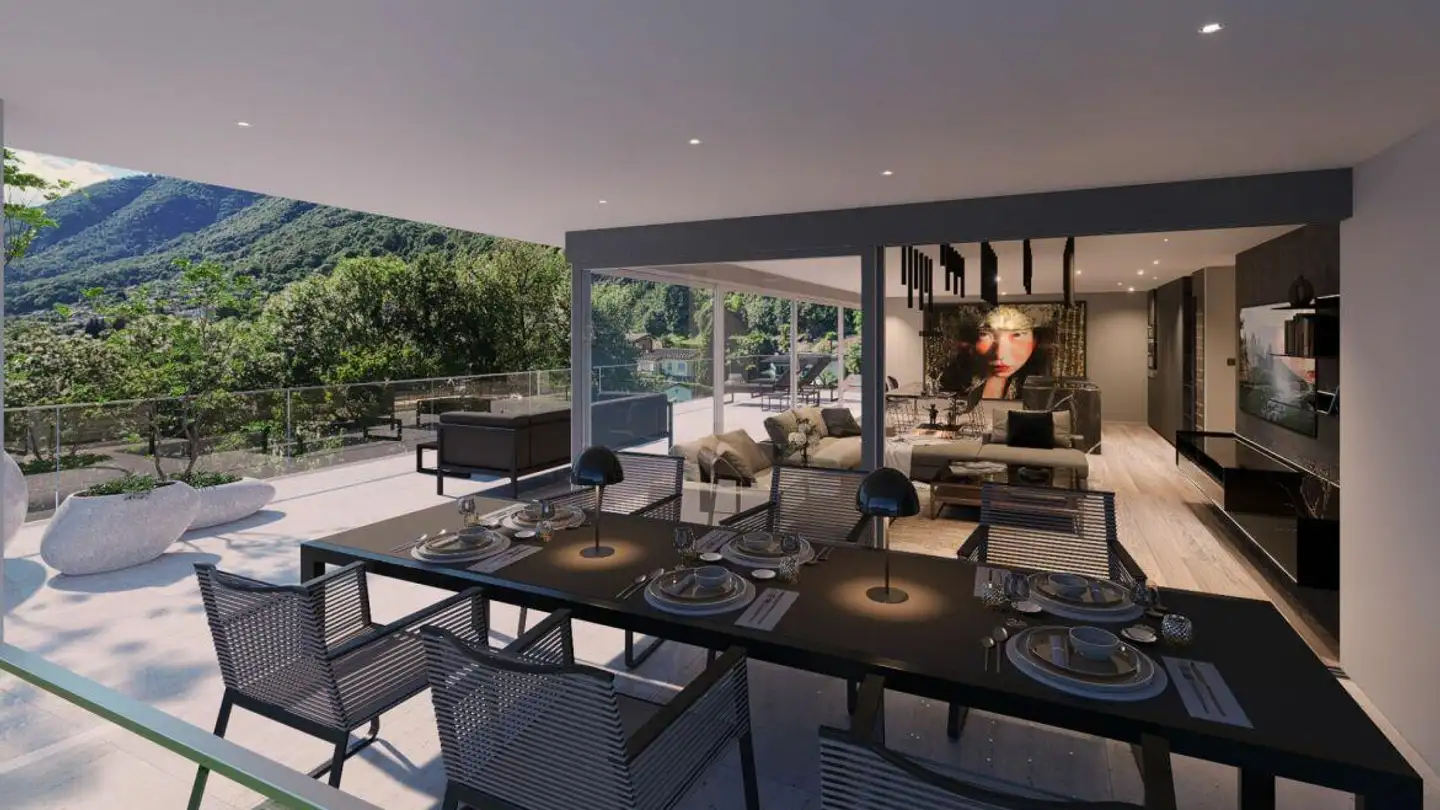 Attico in vendita - Via Dei Castagni, 6645 Brione sopra Minusio - Photo 2