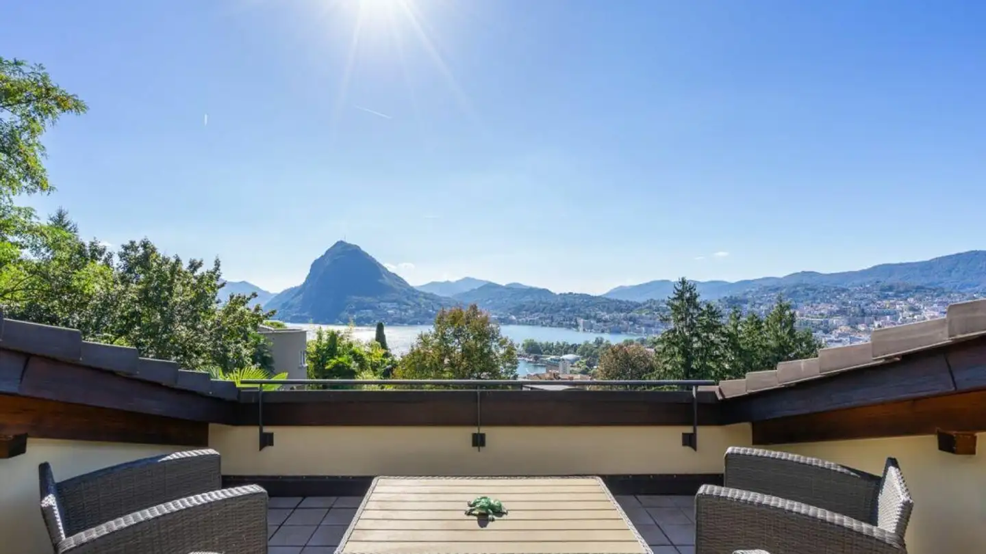 Attique à vendre - Via Ruvigliana, 6962 Viganello