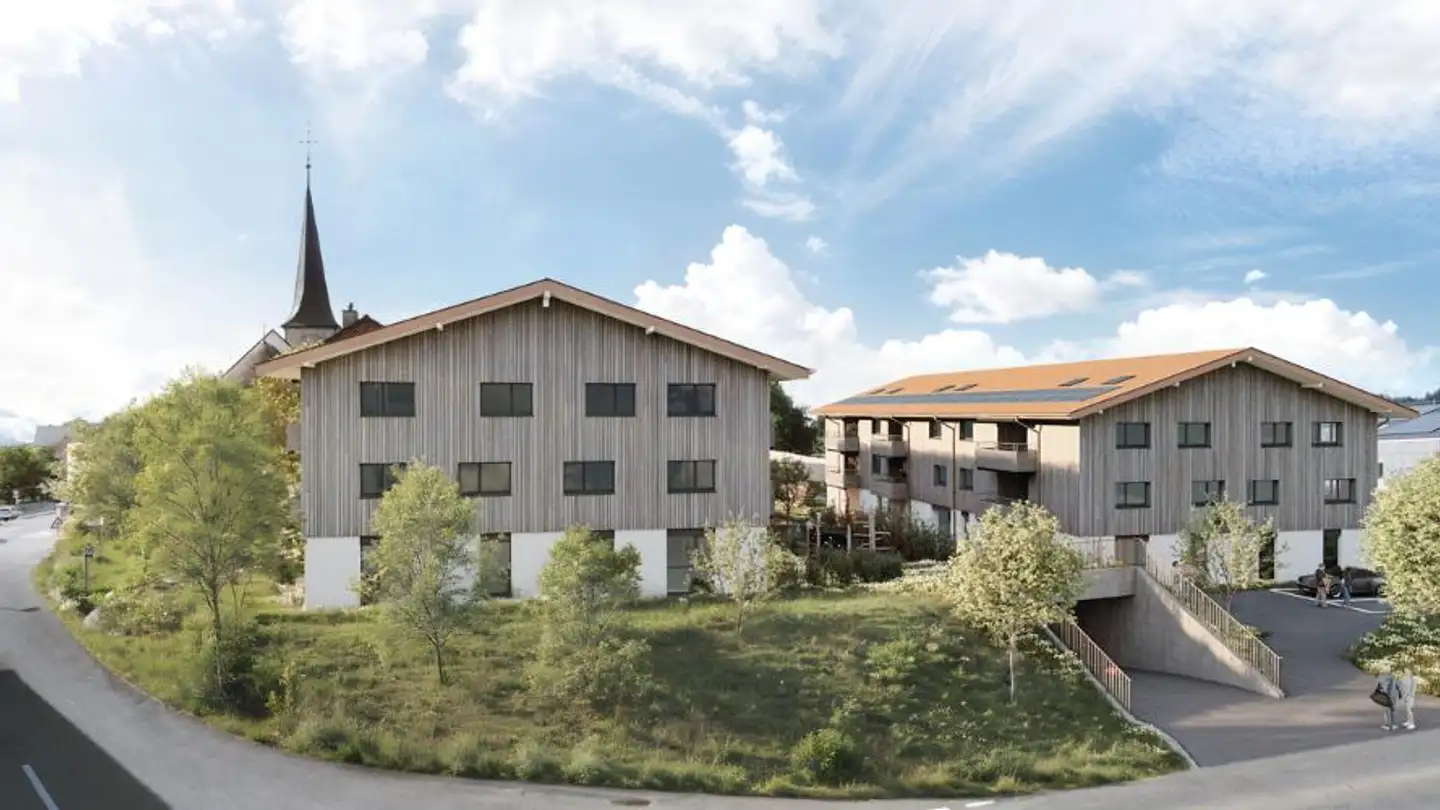 Appartement à louer - Route De La Pierra 10, 1678 Siviriez - Photo 2