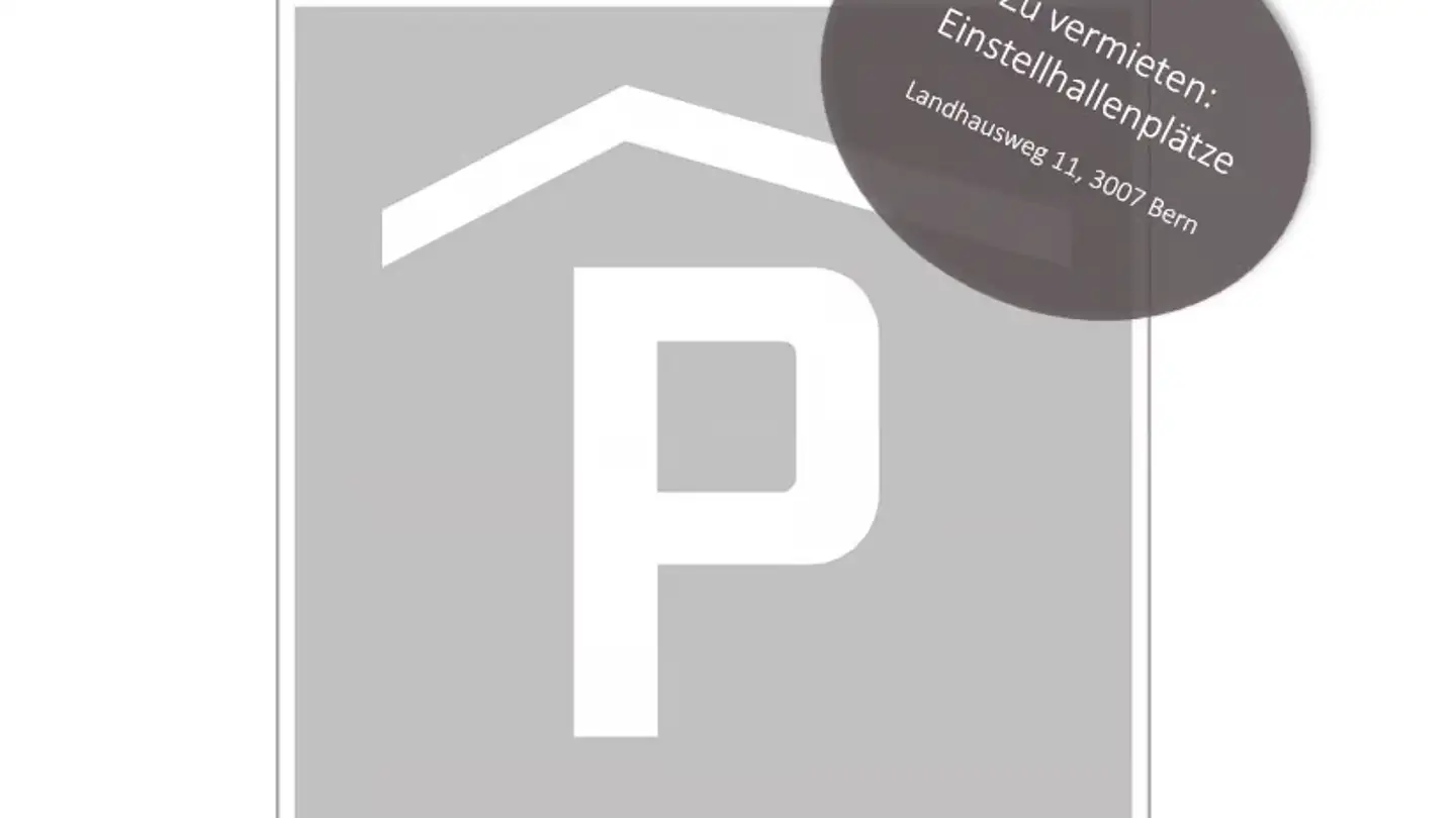 Place de parking extérieure à louer - Landhausweg 11, 3007 Bern