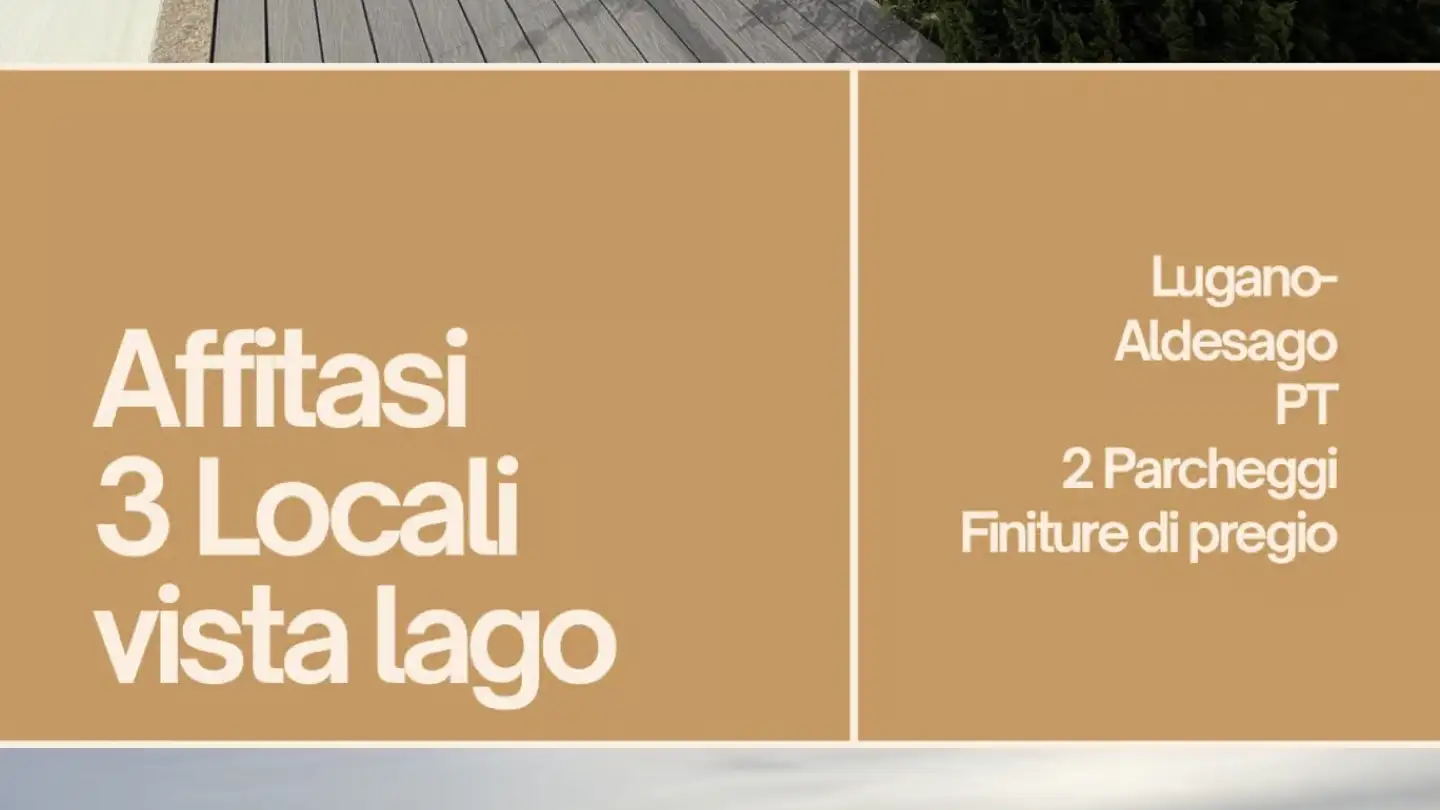 Appartamento in affitto - 6963 Pregassona