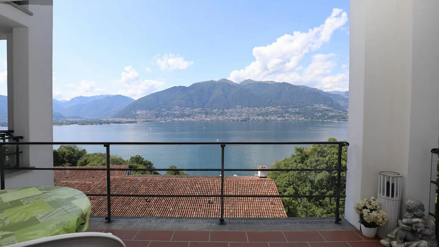 Furnished apartment for sale - La Stráda D'indéman 28, 6574 Vira (Gambarogno)