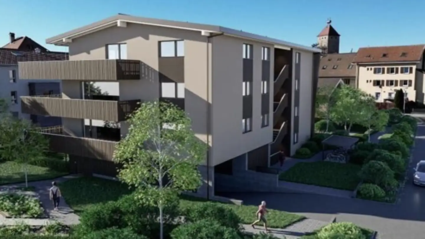 Appartamento in affitto - Rue De La Châtellenie 7, 1635 La Tour-de-Trême - Foto 2