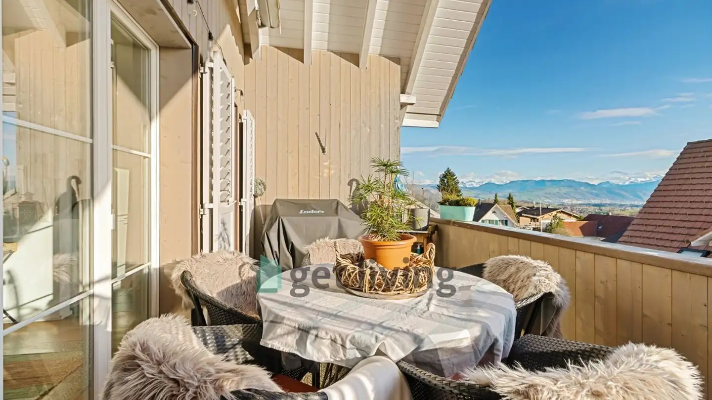 Maisonette mieten - Unterdorf 18, 8914 Aeugst am Albis