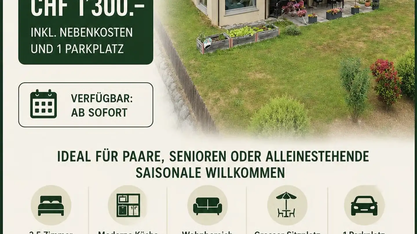 Wohnung mieten - Via Sogn Martin 21, 7166 Trun