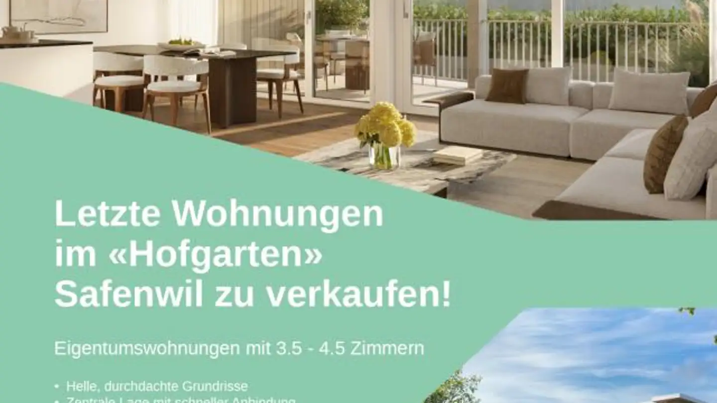 Wohnung kaufen - Hofstrasse 4, 5745 Safenwil