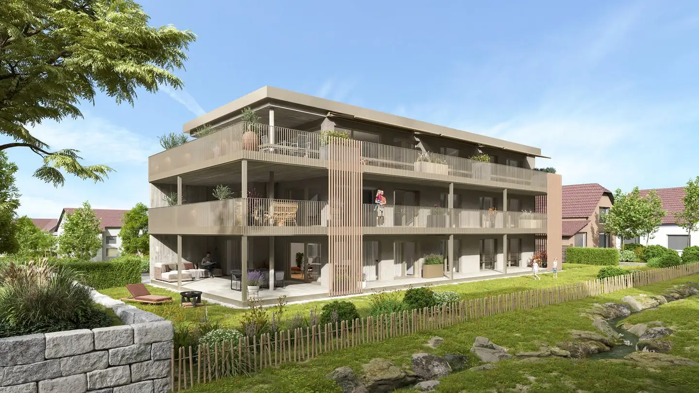 Penthouse kaufen - Dahlienweg 3, 3315 Bätterkinden