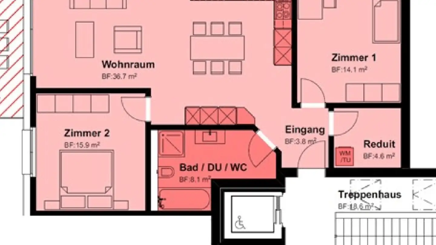 Appartamento in affitto - Talstrasse 8, 6020 Emmenbrücke - Photo 3