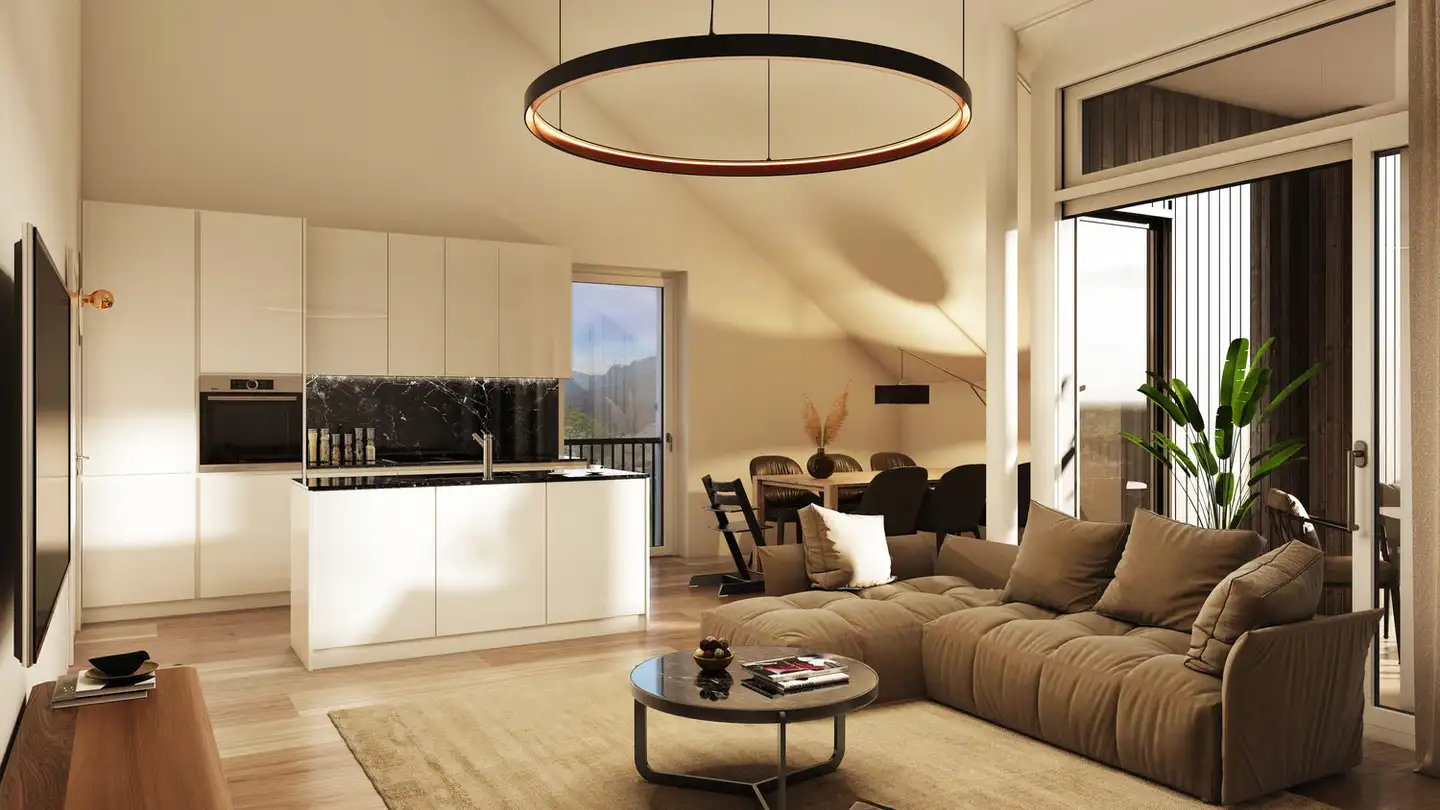 Attic flat for sale - Dürrenäscherstrasse 1, 5723 Teufenthal AG