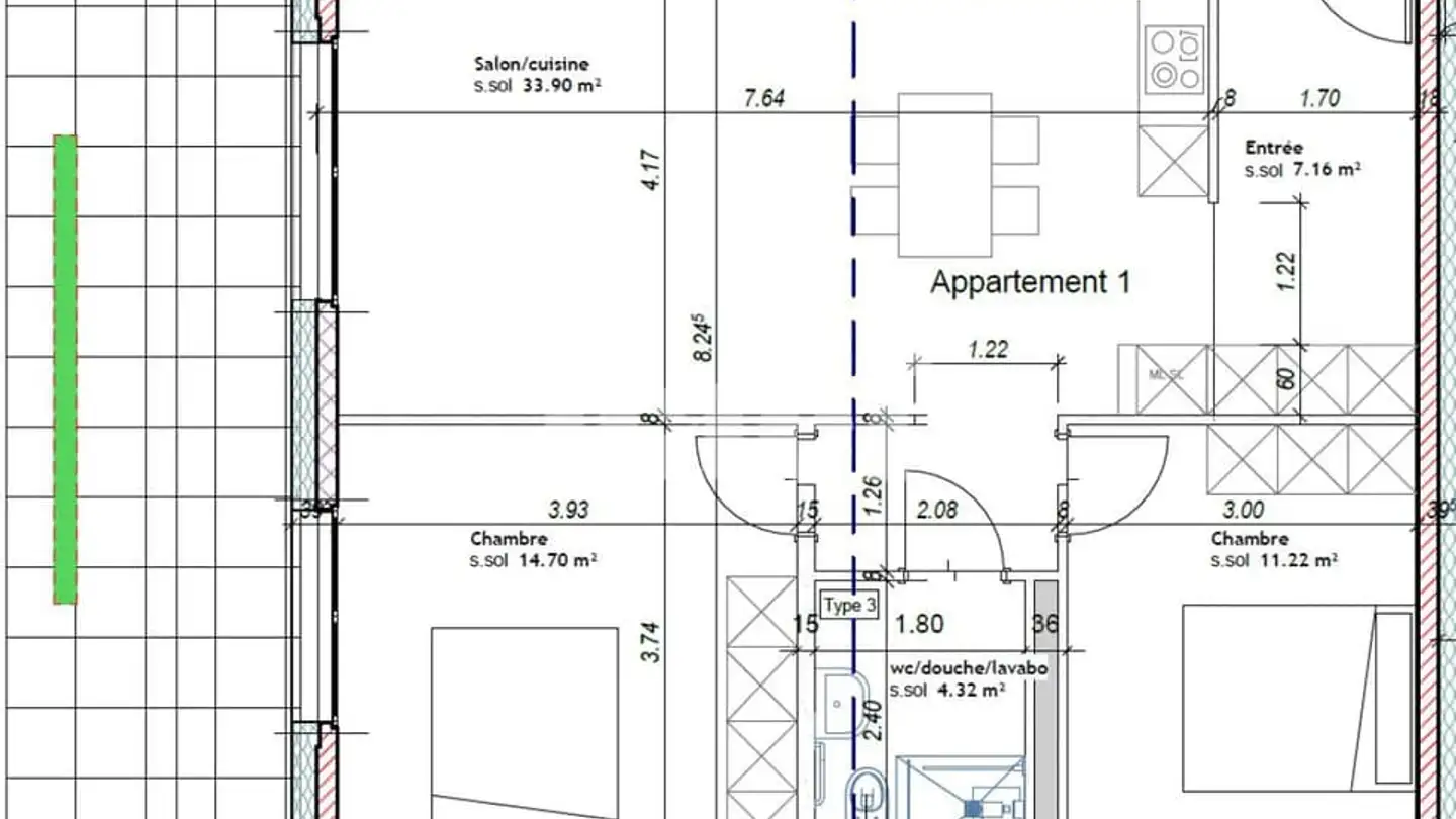 Wohnung mieten - Rue des Moulins 9, 2114 Fleurier