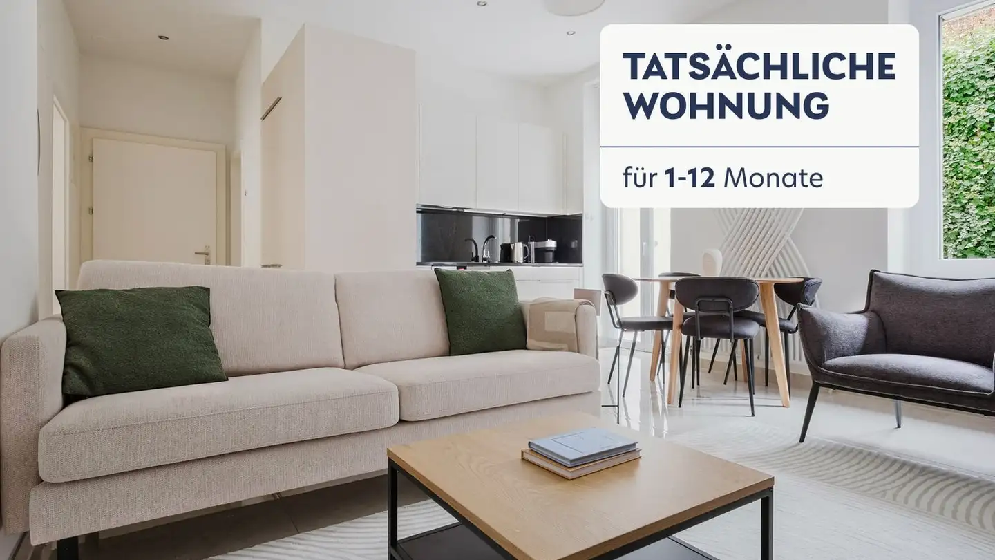 Appartement meublé à louer - Mutschellenstrasse 17, 8002 Zürich