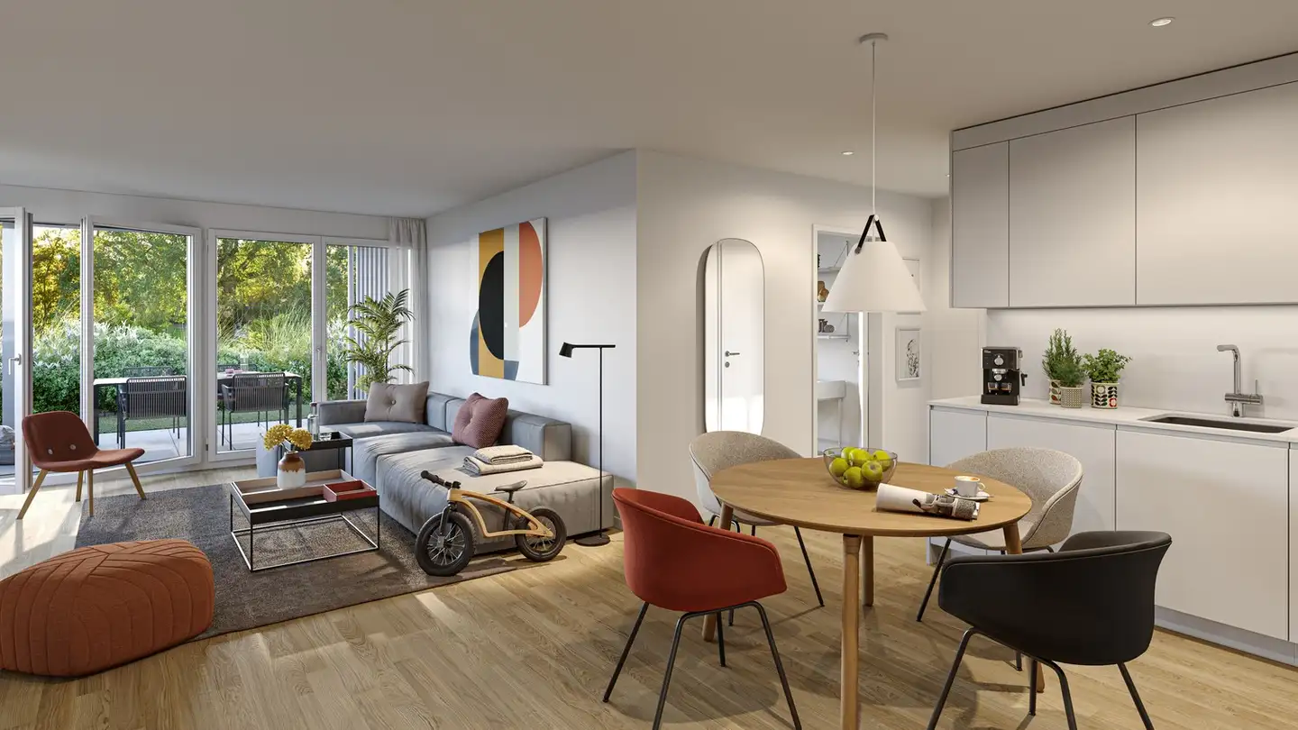 Wohnung mieten - Limmattalstrasse 281, 8049 Zürich
