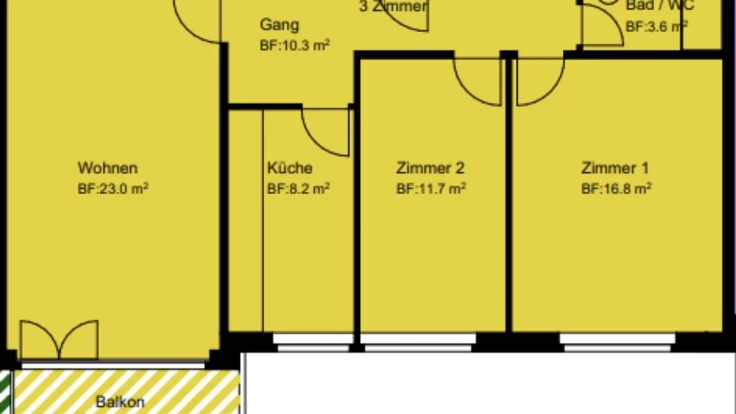 Single room for rent - Schöneggstrasse 23, 8953 Dietikon - Photo 3