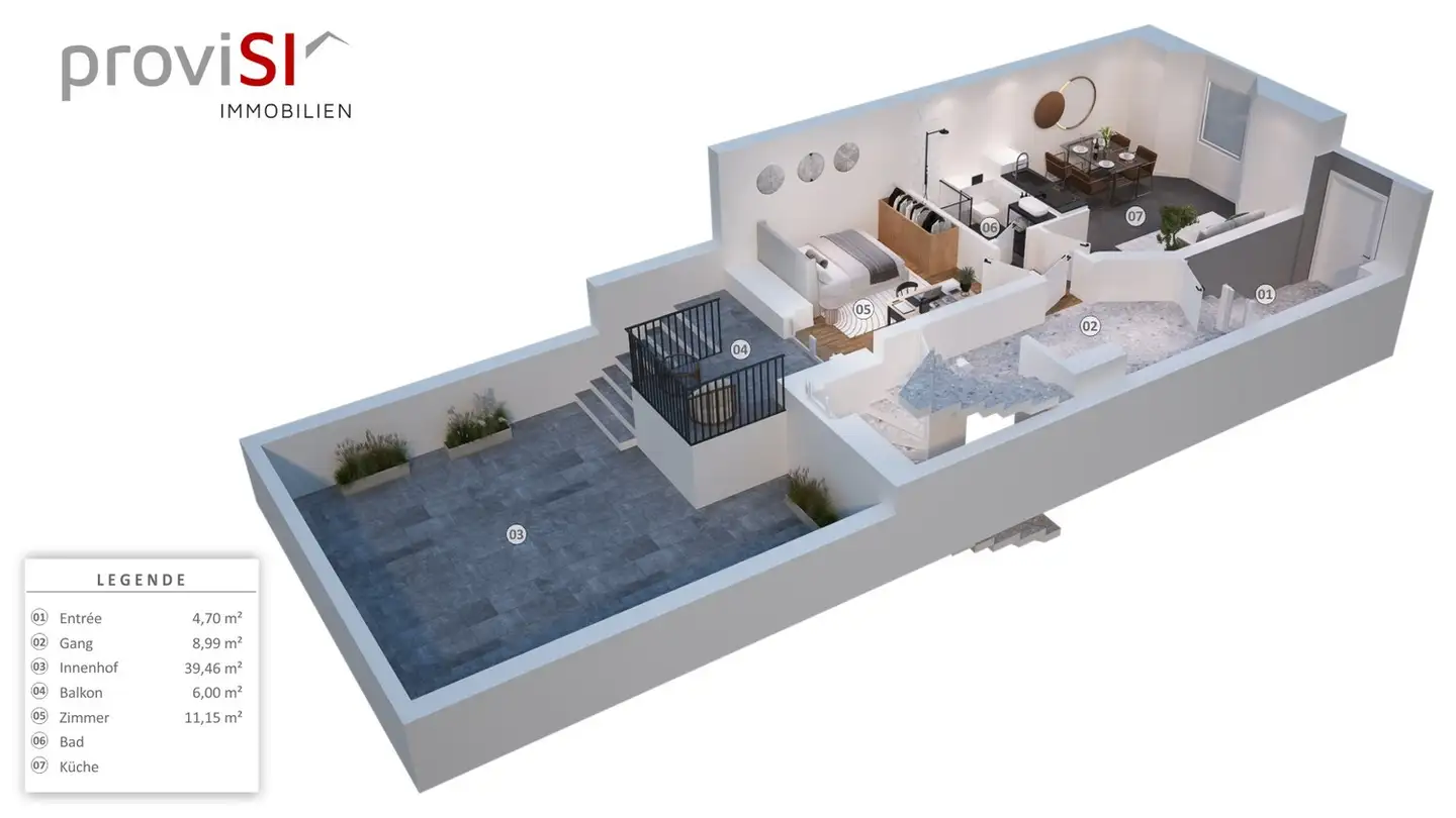 Appartamento in affitto - Feldbergstrasse 146, 4057 Basel - Foto 2