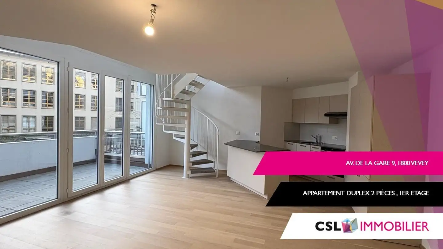 Duplex for rent - Avenue De La Gare 9, 1800 Vevey