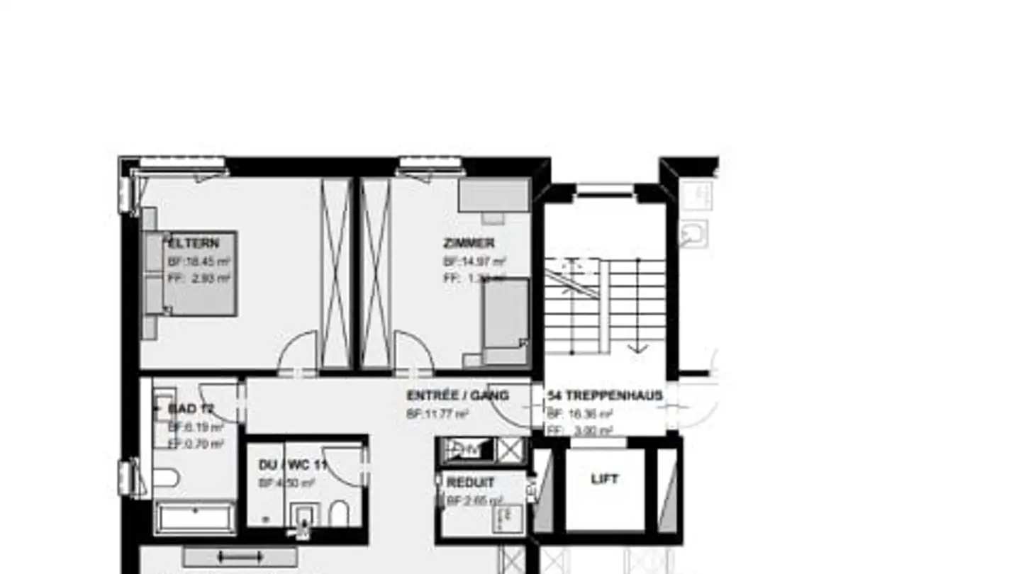 Appartement à louer - Kreuzmatt 1, 6242 Wauwil - Photo 2