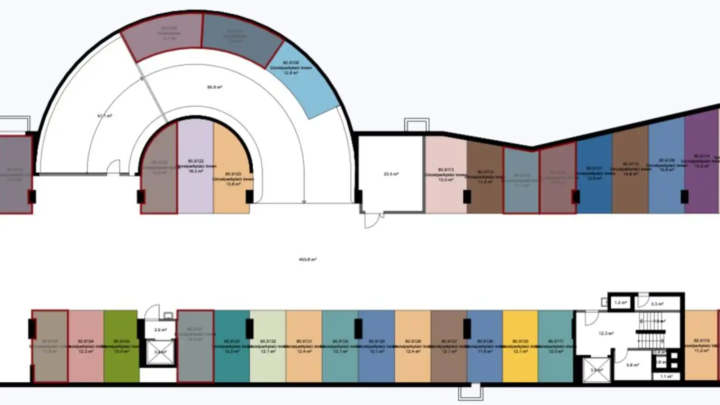Underground parking space for rent - Wassergasse 42, 9000 St. Gallen - Photo 3
