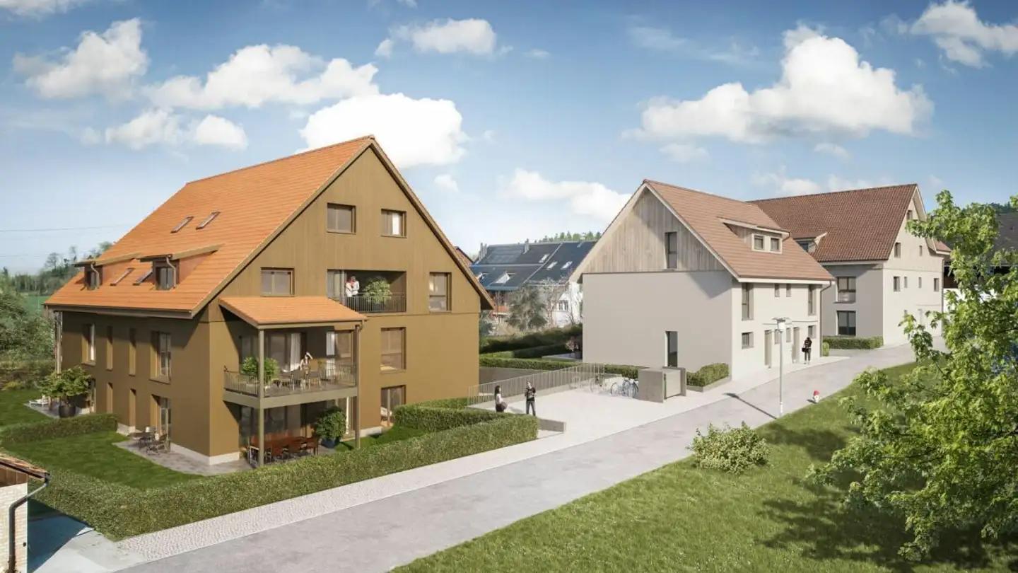 Appartement à louer - Alte Fehraltorferstrasse 6, 8332 Rumlikon