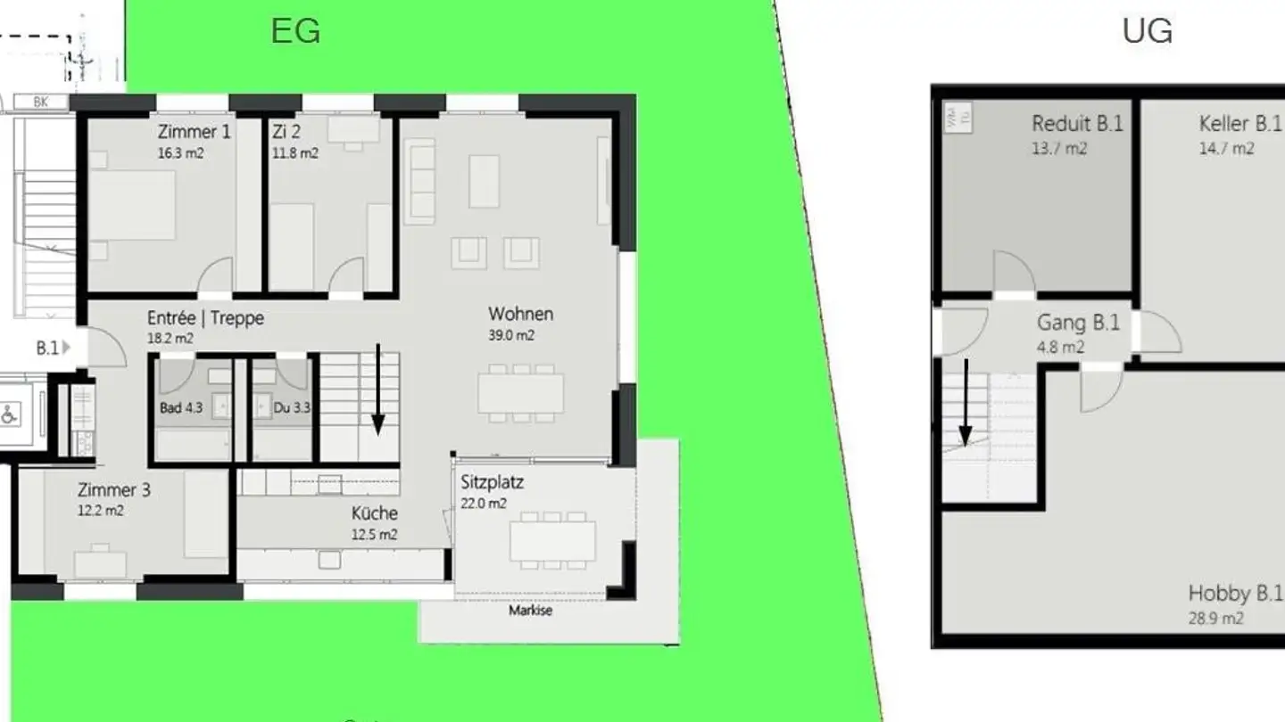 Maisonette mieten - Bifangstrasse 21b, 5430 Wettingen - Foto 4