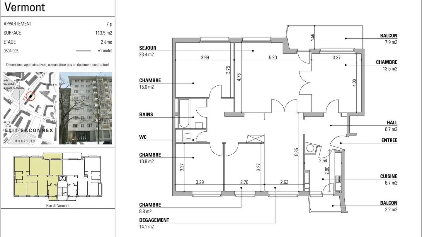 Appartement à louer - Rue De Vermont 26, 1202 Genève - Photo 3