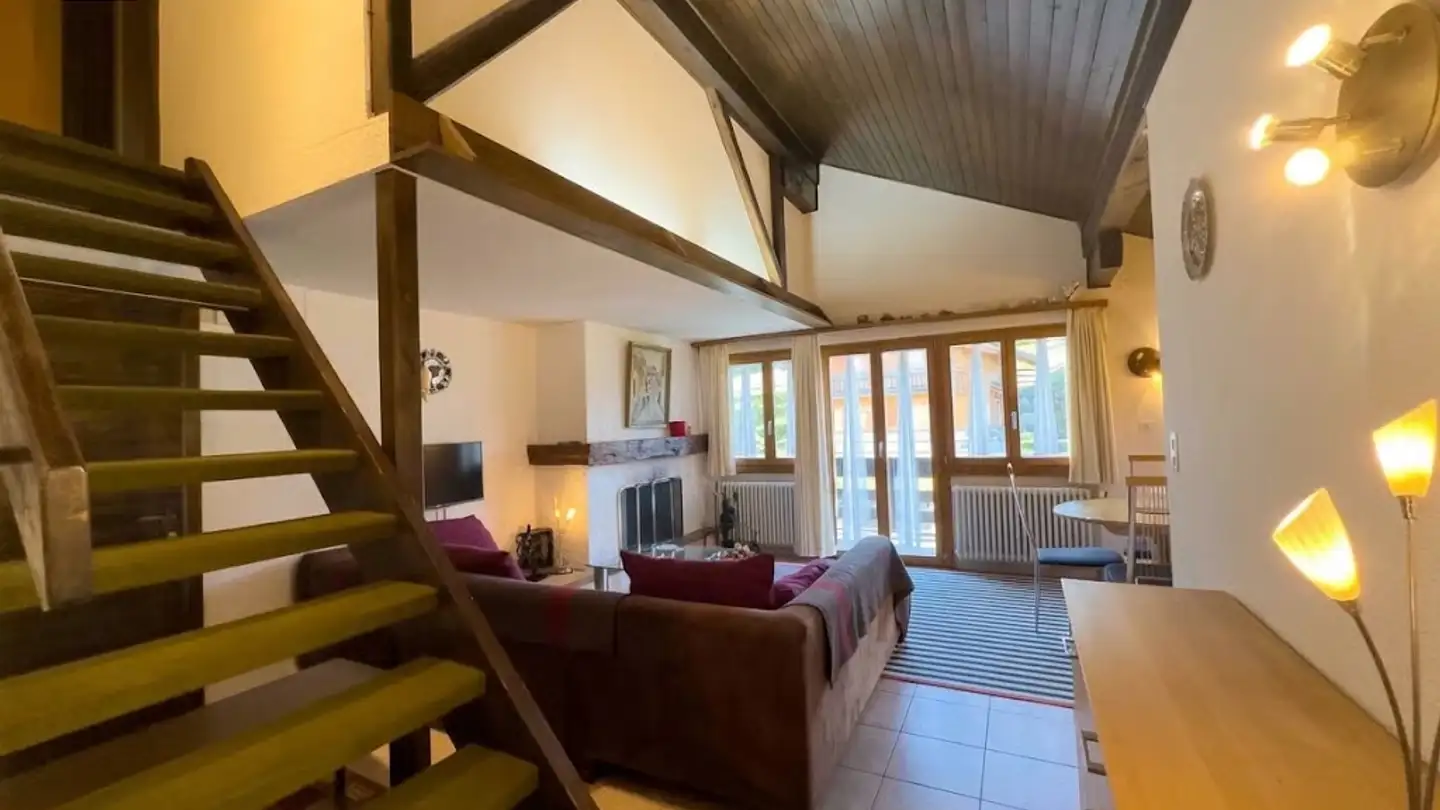 Attic flat for rent - Impasse Du Mont-Noble 2, 3967 Vercorin - Photo 4
