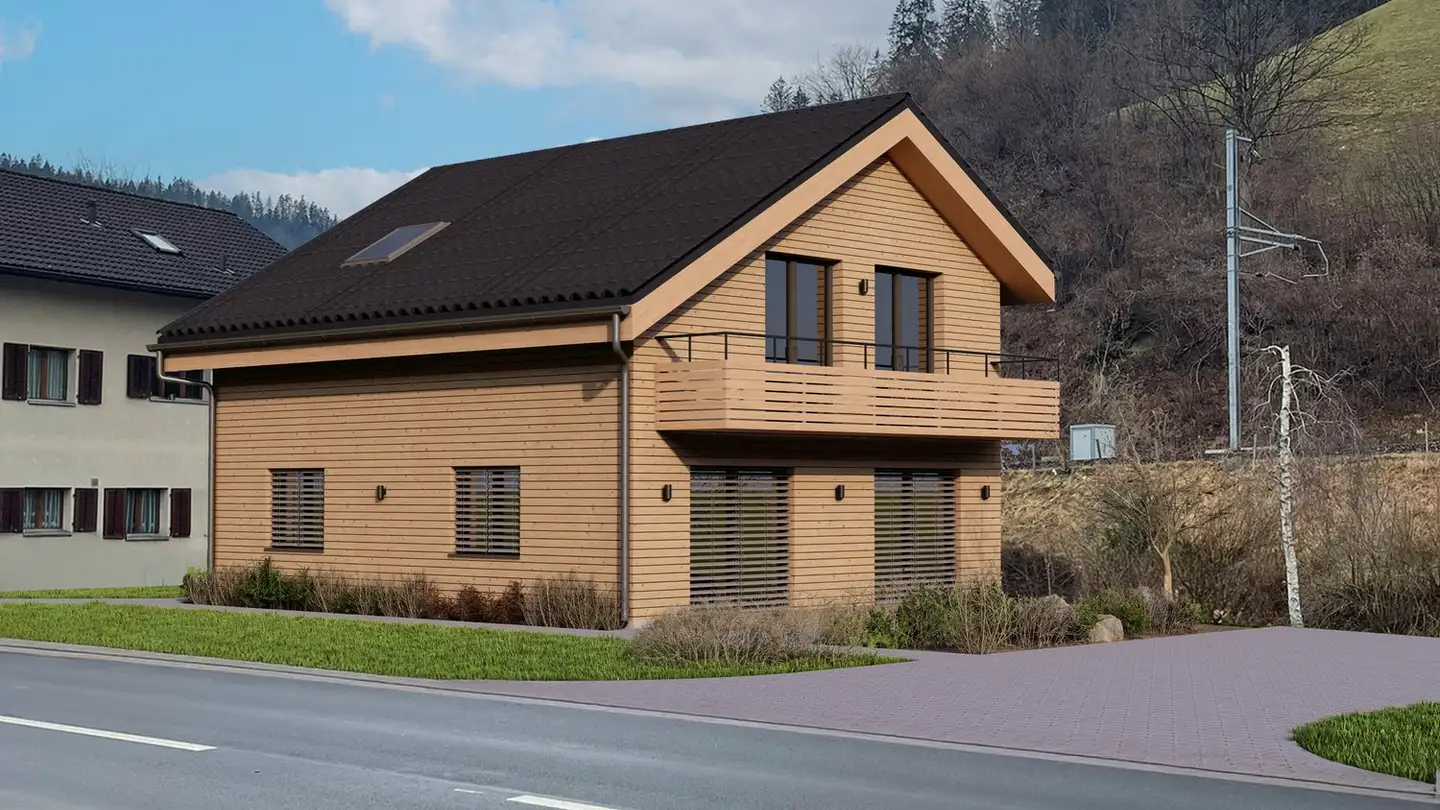 Maison individuelle à vendre - Dorf 2a, 6192 Wiggen