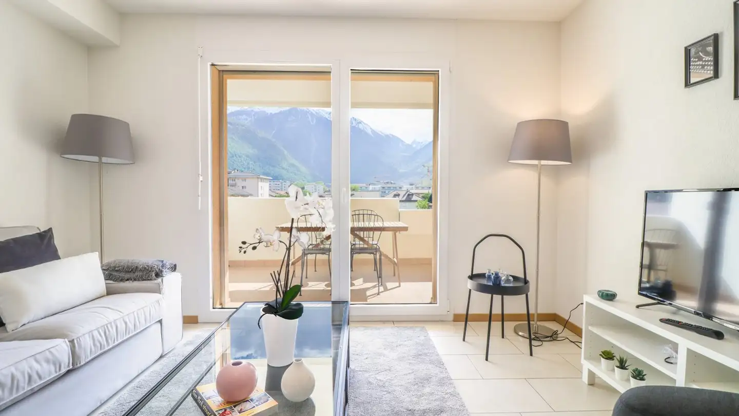 Möblierte Wohnung mieten - Passage Des Oliviers 1, 1920 Martigny - Foto 2