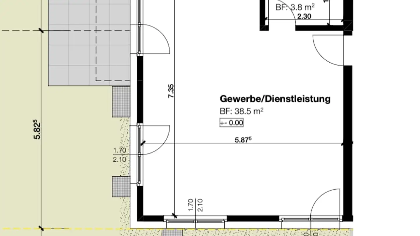 Commercial à louer - Romanshornerstrasse 18, 9300 Wittenbach - Photo 3