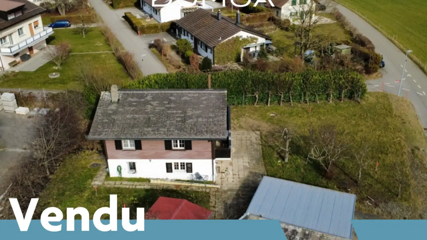 Terrain constructible à vendre - 1727 Corpataux